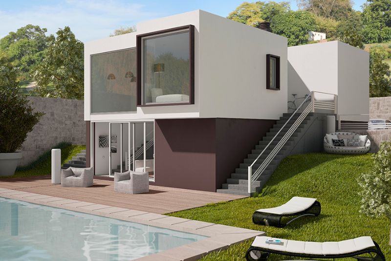 4 MODERN VILLAS